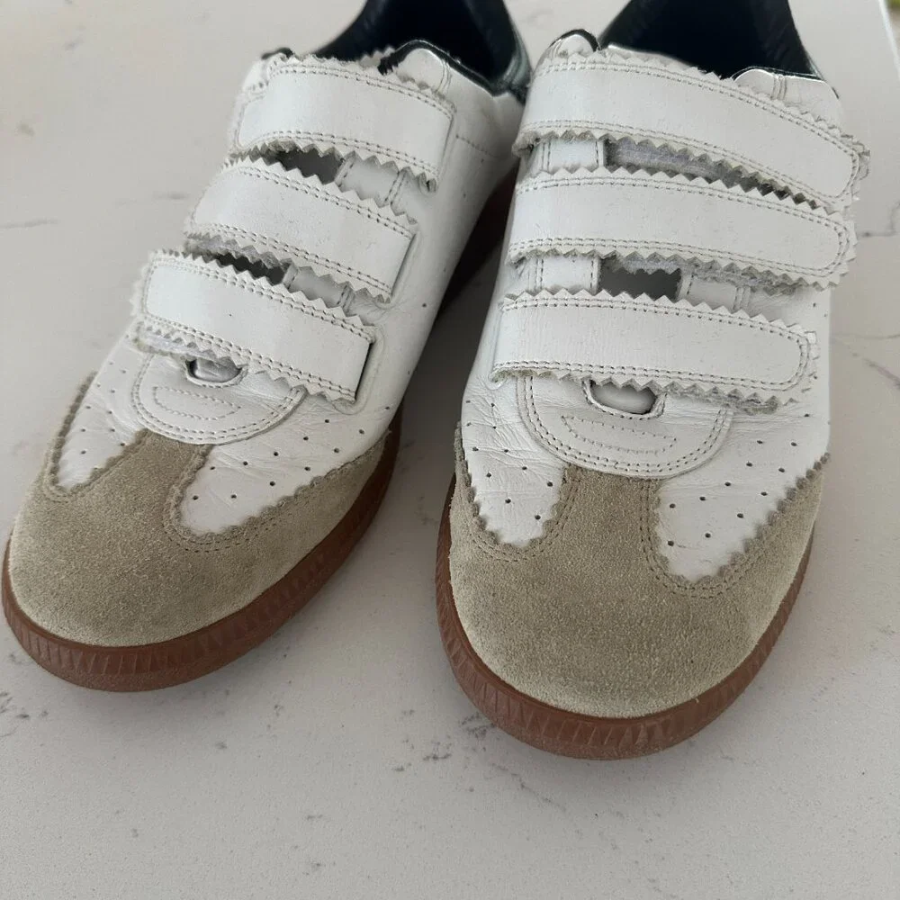 Isabel Marant Leather Sneakers - Picture 1 of 8